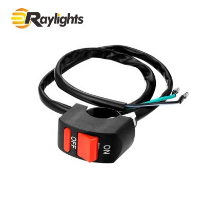 China Universal Motorcycle Dual Light Part Grip Trigger Flash Lamp Switch With ON/OFF Button S021 for sale