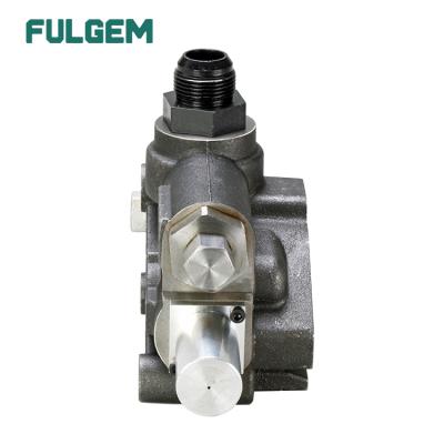 China Pneumatic Ductile Iron No Leak Pilot Relief Tilting Valve For Dump Truck for sale