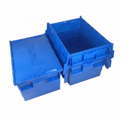 China Durable Cheap Logistics Manufacturer Hot Sale Plastic Mobile Transport Box With Cover for sale