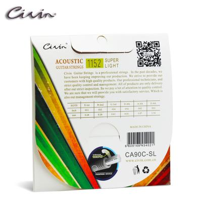 China GUITAR china manufacturer supply cheap price colorful metal acoustic guitar strings for sale for sale