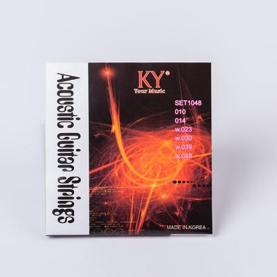 China 2020 Hot Selling GUITAR Acoustic Guitar Strings KYA-003 KONGYUEN Plastic Bag With Color Paper Hot Stamping for sale