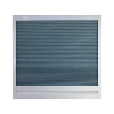 China The Interior Blind Minimalist Skylight Insulated Black Motorized Honeycomb for sale