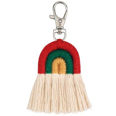 China Super Quality Cotton+Hardware Key Chain For Metal Promotional Hardware Key Chain Key Chain for sale