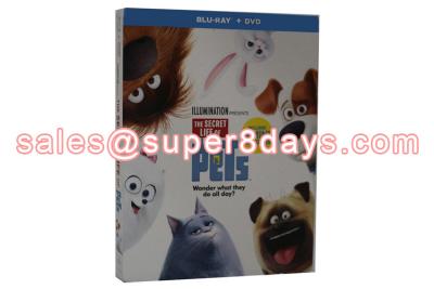 China The Secret Life of Pets (2016) Blu-ray Movies Cartoon DVD Blue Ray DVD Wholesale for sale