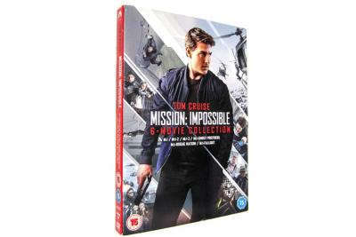 China Mission Impossible 6 Movie Collection DVD Action Adventure Mystery Thrillers Series Movie DVD UK Edition for sale