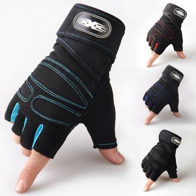 China Custom Made Comfortable Half Finger Anti Slip Gel Protective Mittens Women Men Racing Motorcycle Sport Road Bike Gloves for sale