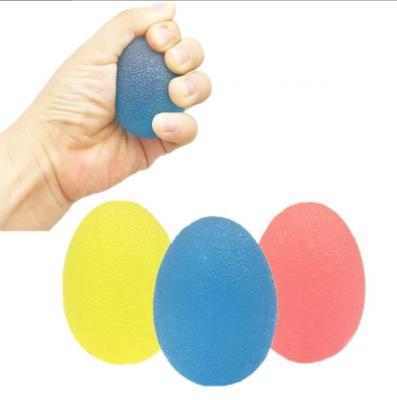 China Durable Egg Grip Ball Band Decompression Duct Ball Hand Training Ball Grip Strength Trainer for sale