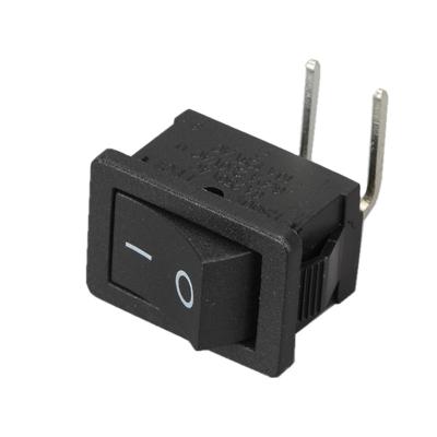 China KCD1-106 T120 55 Dpdt 2 Pin Micro Round 12V Electronic Rocker Switch for sale