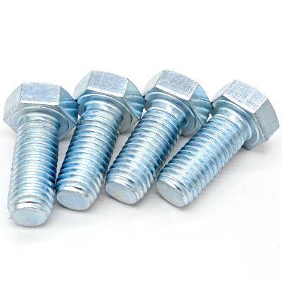 China M26*50 DIN933 ASTM A325 MM Bonded Grade 8.8 HDG Carbon Steel Tarmc Structure Galvanized Wire Hex Bolt for sale