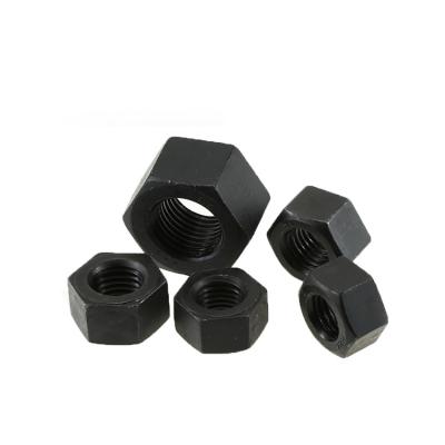 China Heavy Industry Hex Nut ASTM A194 2H Heavy Stock Threaded For Industry M10-M100 for sale