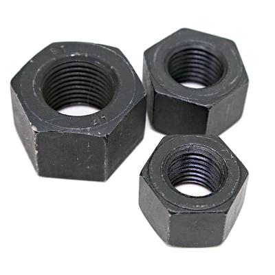 China Wholesale Cheap ASTM A563m A194 2H 3/8 Heavy Industry SS Standard Hex Nut For Connecting Pipe for sale