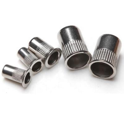 China High Quality Heavy Industry Stainless Steel Rivet Nut Paneling Flat Head Insert Nut Blind Riveted Nuts for sale