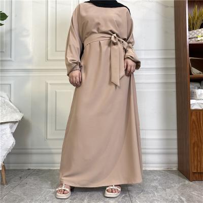 China Nida Best Selling Nida Fabric New Abaya Designs 2023 Muslim Abaya For Girls for sale