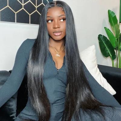 China Straight Weaves Peruvian Bundles And Brazilian Hair , 40 Inch Grade 10a Straight Raw Virgin Hair Peruvian Bundle for sale