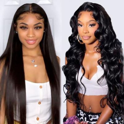 China Body Wave Cuticle Aligned Virgin Hair Wigs Hd Lace Up 5x5 Body Wave, Raw Wigs 10a 12a, Hd Virgin Indian Human Hair Bone Straight Closure Wig for sale