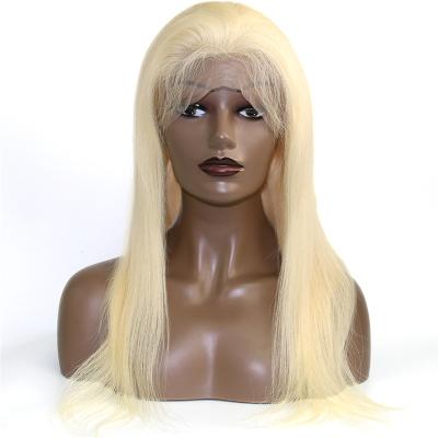 China Straight Full 360 Lace Wig With Baby Hair , Loose Blonde Lace Front Wigs for sale