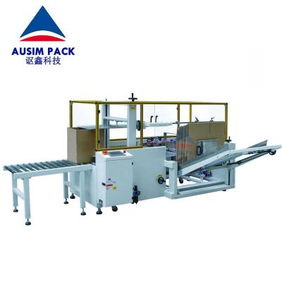 China Food Safe, Reliable And Easy To Operate Automatic Case Erector / Carton Setup Machine for sale