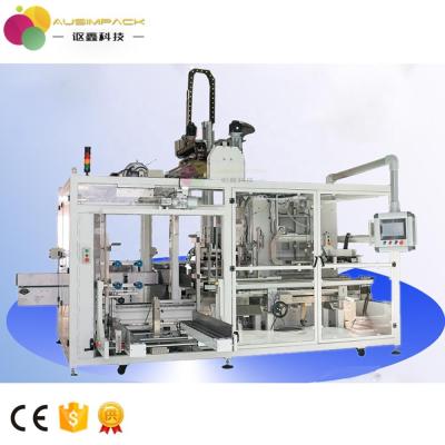 China High Quality Food Type 3 Automatic Compact All In One Case 1Box Carton Packer With Side Loading System for sale