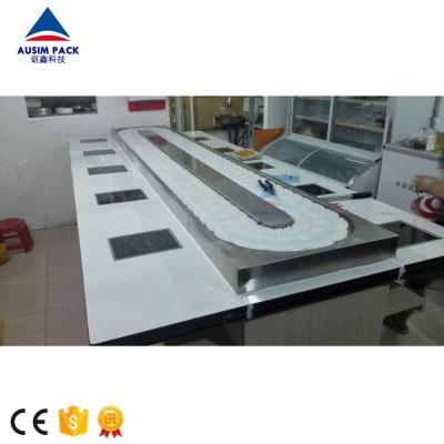 China Oil resistant high quality grade the most popular sushi belt system, sushi conveyor, sushi stainless steel conveyor for sale