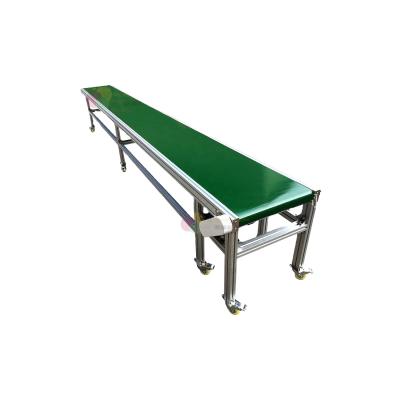 China Oil Resistant Hot Selling Aluminum Working Tables Assembly Line Food PVC Belt Conveyor for sale