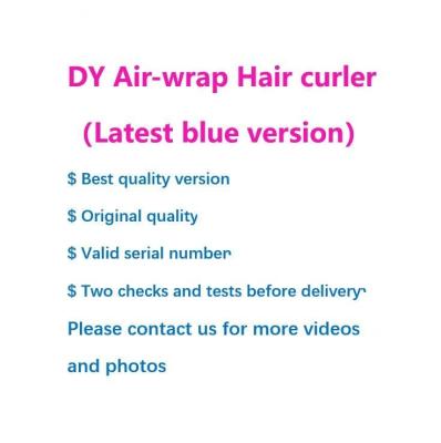 China For Best Home Use Quality Limited Edition Salon Dys Air Prussian Blue Wrap With Leather Case Accessories For Dys Air Full Wrap Styler Styler for sale