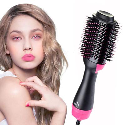 China Ionic Infrared And Comb Travel Straightener 220V 1000W Hair Dryer Brush Electric for sale