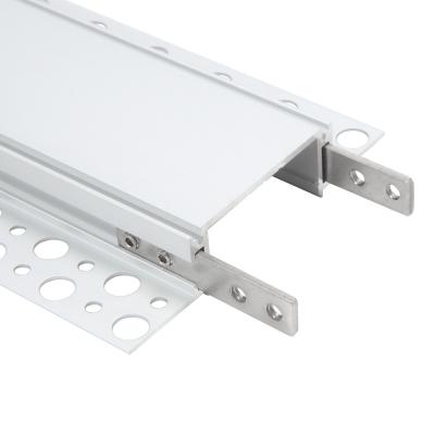 China Balanced Profile Led Linear Light Balanced Profile Led Recessed Linea Light Led Gypsum Aluminum Housing Strip Led Profile for sale