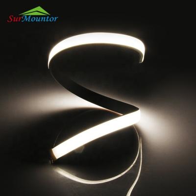 China New Type Bendable Flexible Led Profile Surface Mounted Bendable LED Strip Aluminum Profile Channel for sale