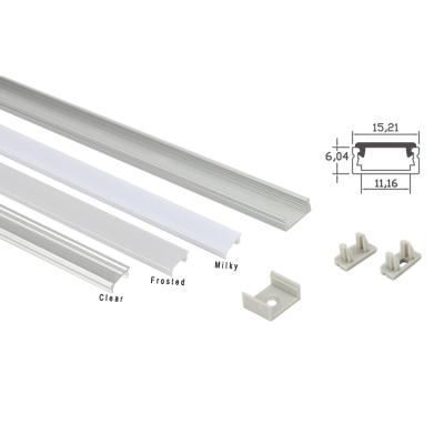 China C1506 Heatsink Best Quality Surface Mounted Aluminum Profile LED Strip Light for sale