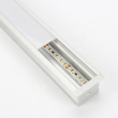 China Warm White Linear LED Recessed Underground Steps Led Stair Wall Led Light for sale