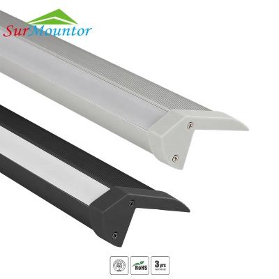 China Decorations Stair Sniffing Channel LED Stair Aluminum Profile For LED Flexible Strip Light 1M 2M 3Meter for sale