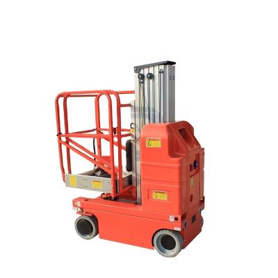 China Hotels 6m 8m Self Propelled Aluminum Mobile 10m Aerial Lift for sale