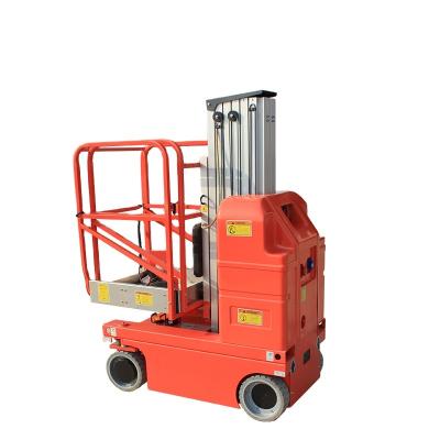 China Super Popular Hotels Warehouse Working Aerial Work Battery Man Lift for sale