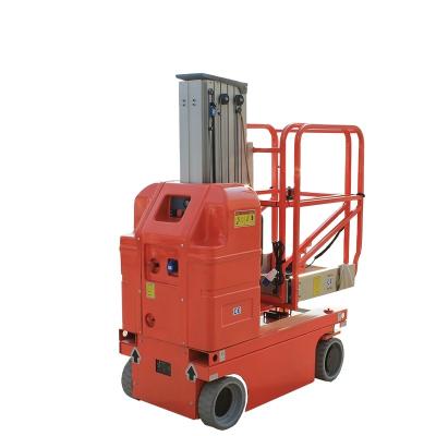 China Hotels China Daxlifter Brand Self Propelled Hydraulic Small Man Lift for sale