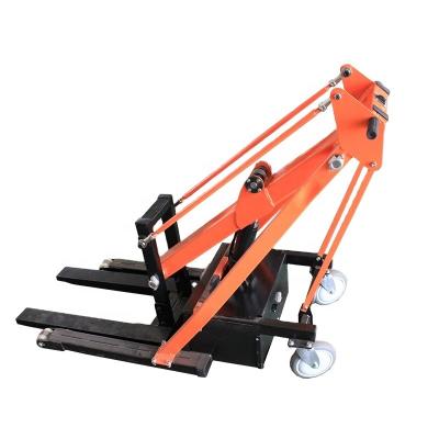 China Hot Selling Hotels High Efficiency Workshop Utilize Automatic Lifting Small Electric Forklift for sale