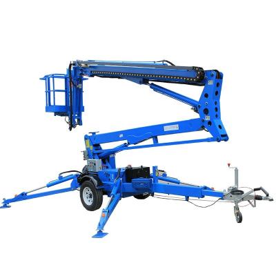 China Hotels China DAXLIFTER Brand Towable Articulated Spider Boom Lift Machine for sale