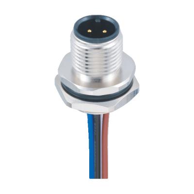 China A - Coding Circular Cable Connectors , M12 5 Pin Male Bulk Cable Connectors Solder Type for sale