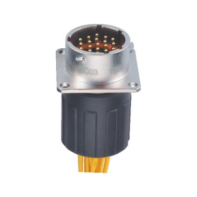 China Amphenol RT360 Industrial Circular Connectors 19 PIN Male Receptacle For Military for sale