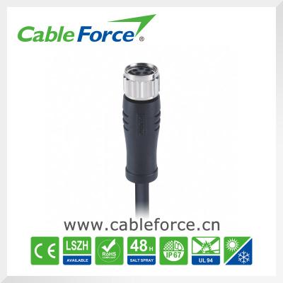 China IEC61076-2-104 M8 5pin B-Coding Female IP67 Waterproof Cable Connector For Sensor for sale