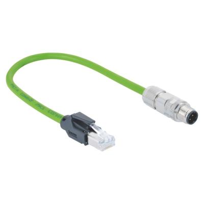 China Cable Plugs profinet m12 connector , RJ45 Male Plug Field Installable Connector for sale