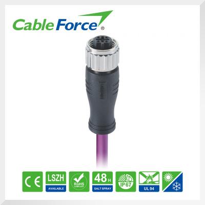 China M12 5 Pin Female Connector Proximity Sensor Connection With DeviceNet Cable for sale