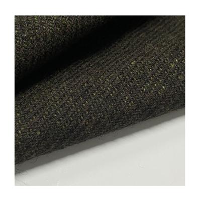 China Breathable heavy solid pattern in stock wool fabric for coat jacket for sale