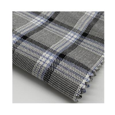 China Breathable Yarn Dyed Check 210gsm Medium Weight Yarn Dyed Check Woven TR Fabric for sale