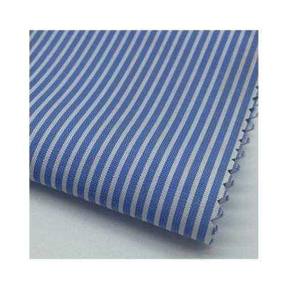 China Factory Skillful Design 100gsm Breathable Thread Dyed Stripe Woven T/C Fabric for sale