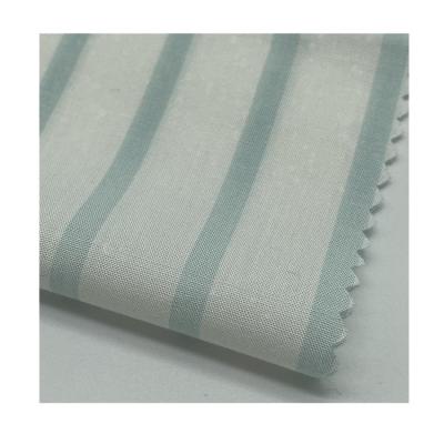 China Breathable 100% Load Sample 112gsm Rayon Yarn Dyed To Bar Woven Rayon Fabric for sale