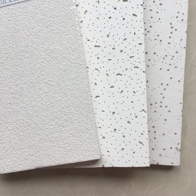 China RH 90 and NRC 0.65 Integrated Fiber Ceilings Mineral Ceiling Tiles for Interior Decoration for sale