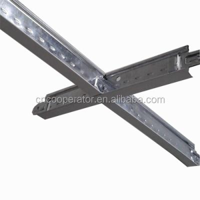 China Ceiling t runner, flat or groove, 32x24mm, 32x14mm, 38x24mm, 38x14mm, main tee, cross tee 1.2m/0.6m/3.6m, etc. T24 for sale