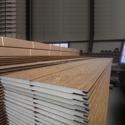 China Decorative Metal Sandwich Panel-Insulation Wall Panel Heat Insulation Metal Panel for sale