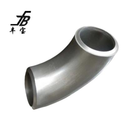 China Carbon Steel / Elbow ASME 304 304L 316 316L 45 Stainless Steel / Alloy Steel 90 Degree Pipe Fitting DN25 Sch40 Stainless Steel Elbow for sale