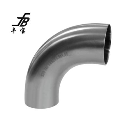 China Carbon Steel / Elbow ASME 304 304L 316 316L 45 Stainless Steel / Alloy Steel 90 Degree Pipe Fitting DN32 Sch5s Stainless Steel Elbow for sale